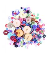 Buttons Galore Mixed Color Grab Bag Craft and Sewing buttons - $153.72 MXN