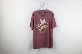 Vtg 90s Walt Disney World Mens Large Distressed Peter Pan Tinker Bell T-... - $552.22 MXN