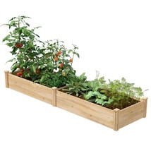 2 ft x 8 ft Cedar Wood Raised Garden Bed - Made in USA - $281.58