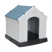 Outdoor Dog House For Small To Medium Sized Dog Waterproof Dog Kennel Blue - £69.15 GBP