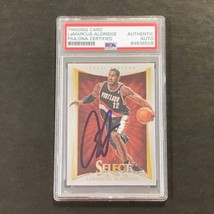 2012-13 PANINI Select #102 LaMarcus Aldridge Signed AUTO PSA Slabbed Trail Blaze - £71.53 GBP