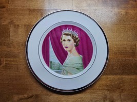 Walker 1953 Queen Elizabeth II Commemorative Coronation 10&quot; Plate Hughes - $467.16 MXN