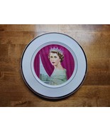 Walker 1953 Queen Elizabeth II Commemorative Coronation 10&quot; Plate Hughes - €21,49 EUR