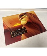 Disney Store The Lion King Special Edition Lithographs Set w/ Portfolio ... - $331.60 MXN
