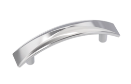 SET OF 4 - Amerock Extensity 3in 76mm Pull Polished Chrome BP2937926 - £7.77 GBP