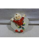 Vintage Lipper &amp; Mann Japan Christmas NOEL Santa Kid Candle Holder Lette... - $291.12 MXN