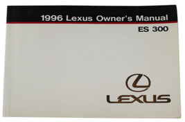 Vtg 1996 Lexus Es 300 Owners Manual User Guide V6 Sedan Luxury Car Automobile - £7.70 GBP