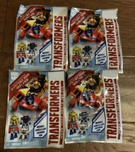 Lot of 4 Transformers Mystery Mini Walker! Blind Bags Hasbro New, Sealed - $18.76