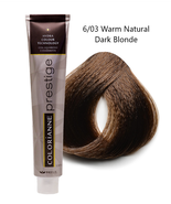 Colorianne Prestige Warm Natural Permanent Italian Color, 6/03 Warm Natu... - $23.00