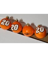 Tony Stewart 20 Home Depot Nascar Racing Round Christmas Tree Ornaments ... - $15.59