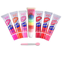 VeniCare lip stain Lip Gloss 6 Colors Peel Off Tint Long Lasting Waterproof - £9.12 GBP