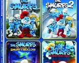 New The Smurfs 4 Film Collection including Smurfs 1 &amp; 2 (DVD) - $6.88
