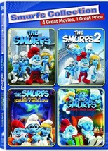 New The Smurfs 4 Film Collection including Smurfs 1 &amp; 2 (DVD) - £5.39 GBP
