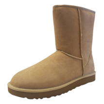 UGG Womens Classic Short II Boots Suede Sand 11M - £137.22 GBP