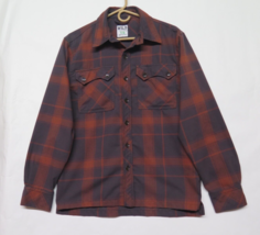 Wild Outdoor Apparel Mythical Lumberjack Wool Flannel Shirt Mens Sz S US... - $40.34