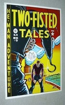 Rare vintage EC Comics Two-Fisted Tales 18 comic book cover art poster: ... - £21.13 GBP
