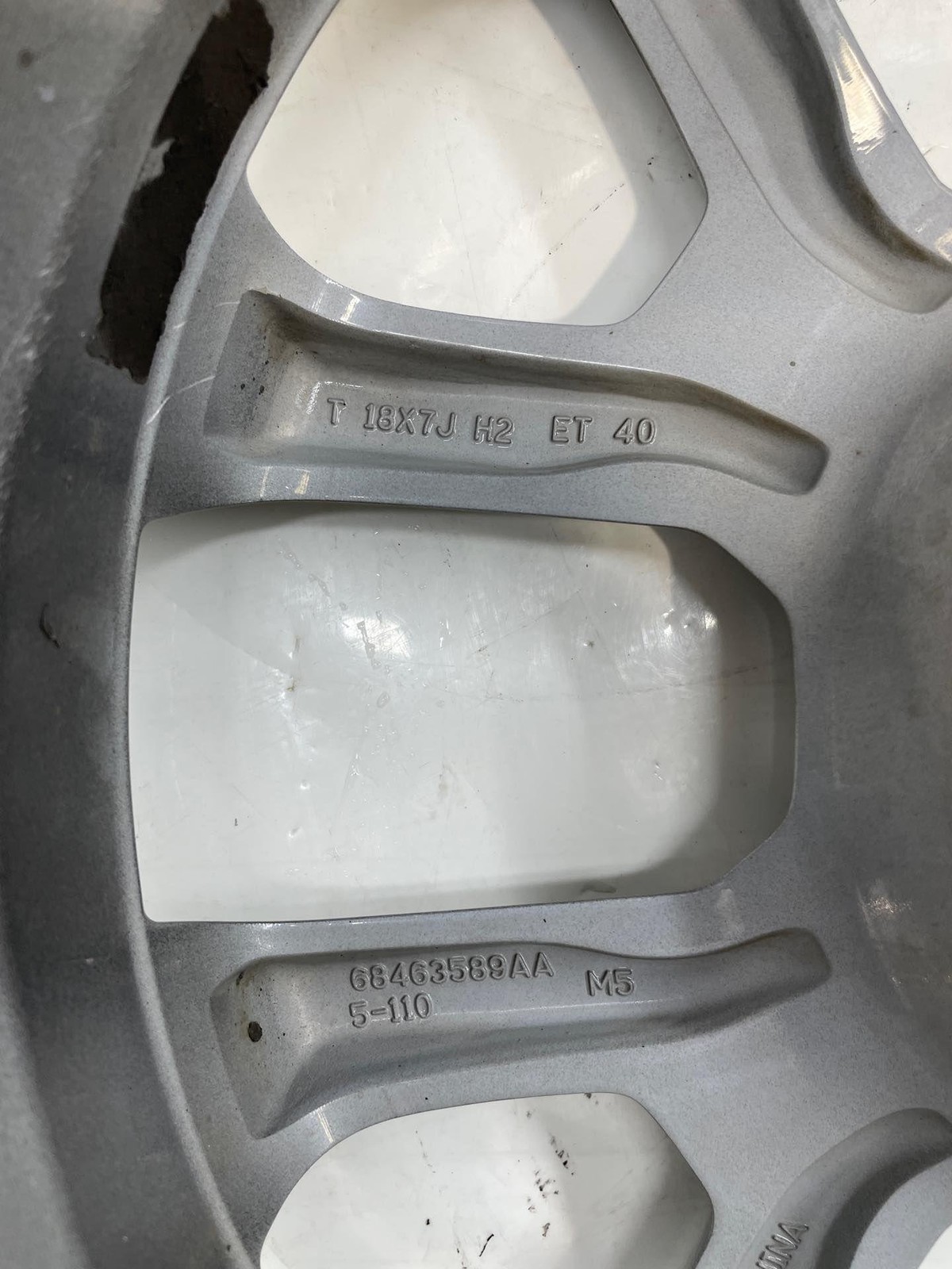 2022-2024 Jeep Compass 5 Spoke Wheel Rim 18x7 With Center Cap OEM Item image 7