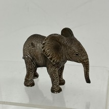 Schleich African Elephant Baby Calf Toy Animal Figure Figurine 2015 - D-... - £7.44 GBP