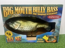 Vintage 1999 Big Mouth Billy Bass Gemmy Industries Singing Fish Untested - £11.90 GBP