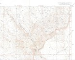 Dishpan Butte Quadrangle Wyoming 1953 Map Vintage USGS 7.5 Minute Topogr... - £15.94 GBP