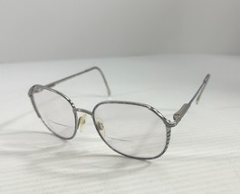 Vintage Maruice St Michaels Eyeglasses Italy Silver Tone 2120 0033 53-16... - £22.94 GBP