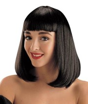 Std Adult Black Peggy Sue Costume Wig - $9.99