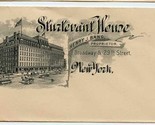 Sturtevant House Envelope Broadway &amp; 28th Street New York City 1890&#39;s - £30.14 GBP