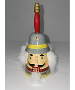 Unbranded 5.875” Inch Wooden Nutcracker Bell Christmas Ornament Holiday - $18.20