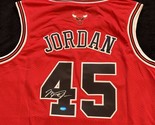 Michael Jordan Signed Chicago Bulls Basketball Jersey COA - £473.78 GBP