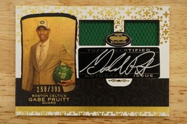 2007-08 Topps Echelon Dual Relics 158/399 Gabe Pruitt #61 Rookie Auto Celtics - £10.22 GBP