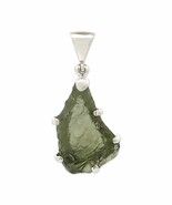 Moldavite Pendant Necklace by Stones Desire - $217.55