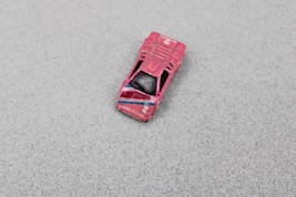 Vintage M.I. 1987 Hot Wheels Color Micro Racers Pink Lamborghini Car Number 2 - £7.94 GBP