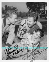 Leave It To Beaver Cast Signed Autograph 8x10 Rp Photo Mathers Bank And Osmond - £12.96 GBP