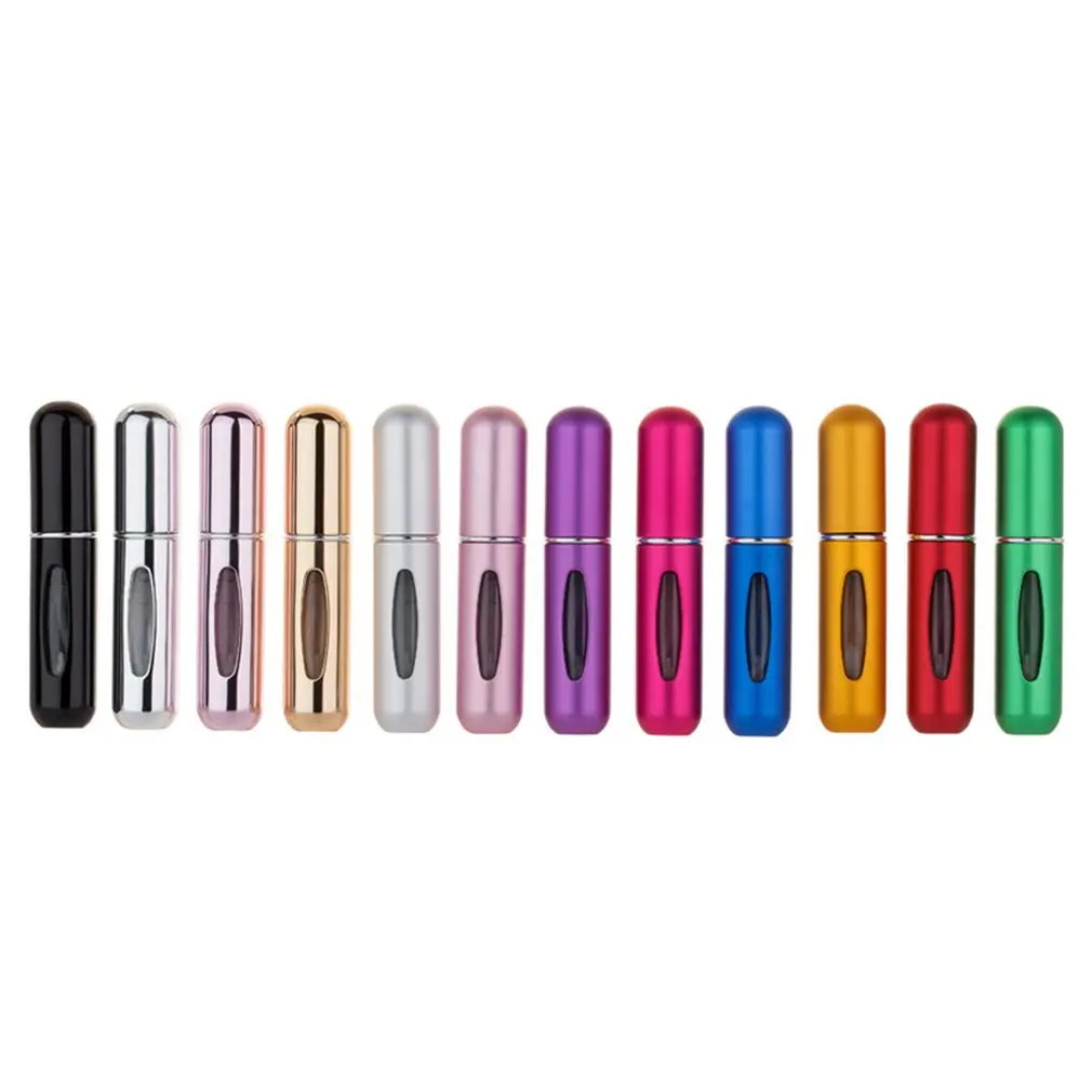 Le portable aluminum atomizer refill perfume spray bottle cosmetic container for travel thumb200
