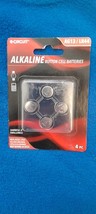 E-Circuit Alkaline AG13/LR44 Button Cell Batteries 4-ct Pack - £6.68 GBP