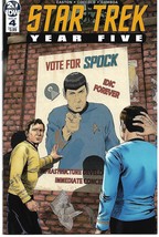 Star Trek Year Five #04 Cvr A Thompson (Idw 2019) - £3.63 GBP