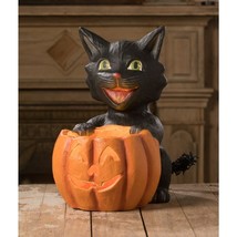 Bethany Lowe Halloween &quot;Cat&#39;s Got Your Pumpkin&quot; TJ0190 - £116.67 GBP