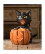 Bethany Lowe Halloween &quot;Cat&#39;s Got Your Pumpkin&quot; TJ0190 - £114.83 GBP