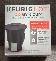 NEW IN BOX Keurig Hot My K-Cup 2.0 Reusable Coffee Filter For Keurig Plu... - $17.99