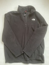 The North Face Lightweight Black 1/4 Zip Pullover Mens XL  - $34.55
