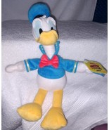 Disney Jr  Mickey &amp; The Roadster Racers Donald Duck 10&quot;H Plush NWT - £7.01 GBP