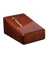 Solid Wood Cremation Urn for Adult Unique Memorial Funeral urn for Human... - £126.72 GBP+