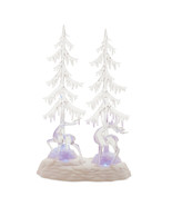 Multicolored LED Deer and Trees 15&quot;H - $93.22