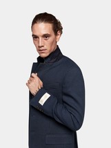 Golden Goose Venice All Wool Crepe Sport Coat G35MP570.A2 Navy-46R - £246.61 GBP