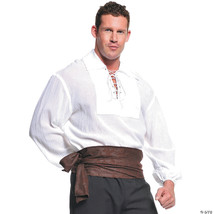 Pirate shirt white adult xl - $50.49