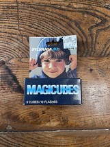 One Pack of Sylvania Magic Cubes Blue Dot MAGICUBES Pack of 3 VINTAGE 12... - $9.49