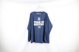 Vtg Mens XL Faded Spell Out 2006 World Series Detroit Tigers Baseball T-Shirt - £27.18 GBP