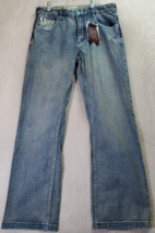 Pepe Jeans London Bootcut Jeans Mens Size 34 Blue Denim 100% Cotton Pockets Logo - $50.06