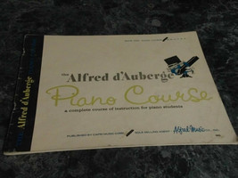 The Alfred d&#39;Auberge Piano Course Book One 1 - £2.35 GBP