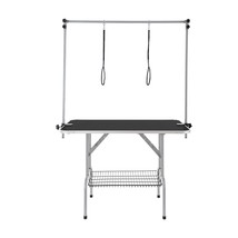 VEVOR Pet Grooming Table Two Arms with Clamp, 46&#39;&#39; Dog Grooming Station, Foldabl - £128.77 GBP